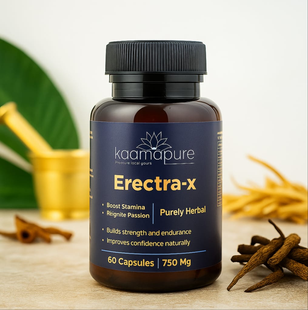 kaamapure erectra x – herbal wellness capsules (30 caps | 750 mg) kaamapure erectra x – herbal wellness capsules (30 caps | 750 mg)